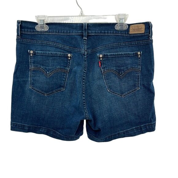 Levi's 515 Short Blue Jean Denim Shorts Size 12 - Picture 8 of 15